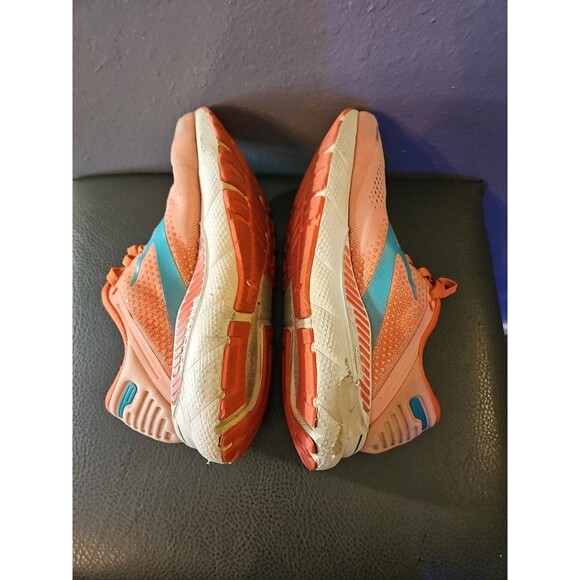 Brooks Adrenaline GTS 22 Womens 11 B Shoes Orange Running Walking Gym Trainer - Picture 7 of 8